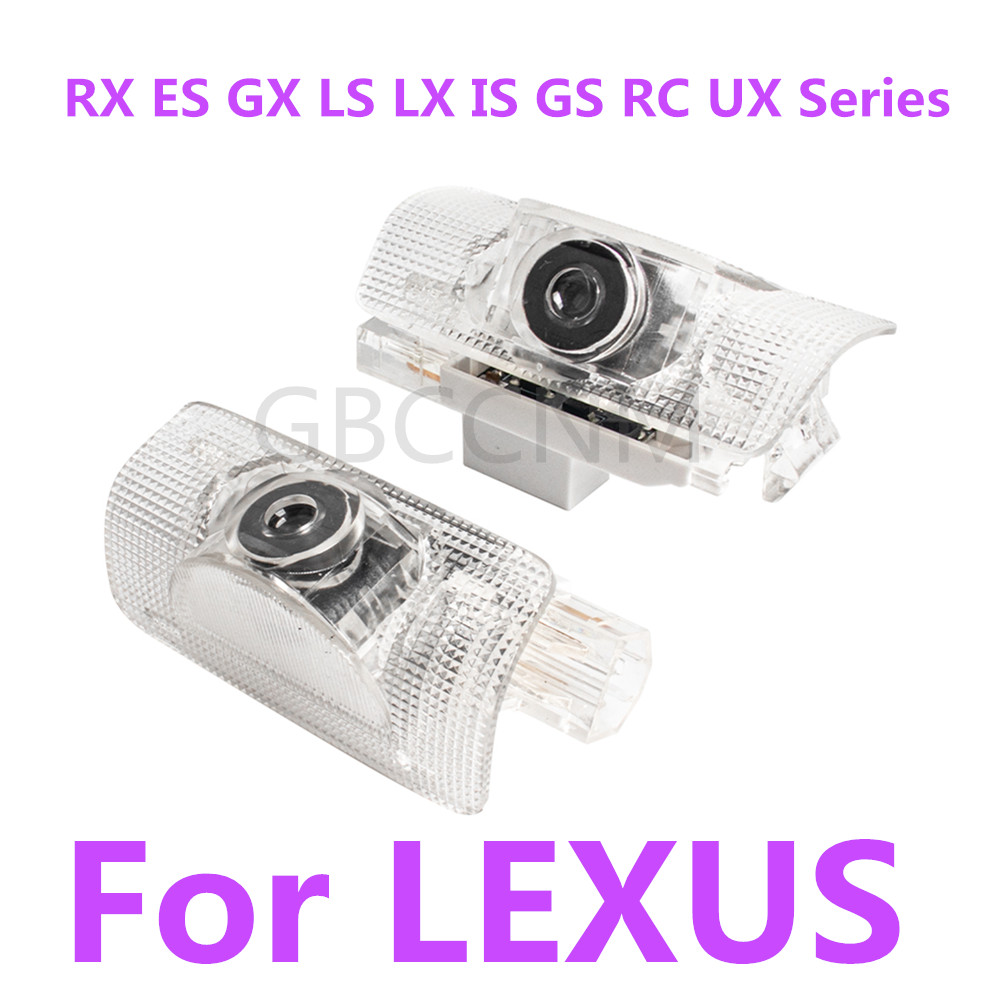 Rc Hobby Horizon - หลอดไฟติดประตูรถยนต์ LED เงาผีต้อนรับอุปกรณ์เสริมสำหรับ Lexus ES350 GX460