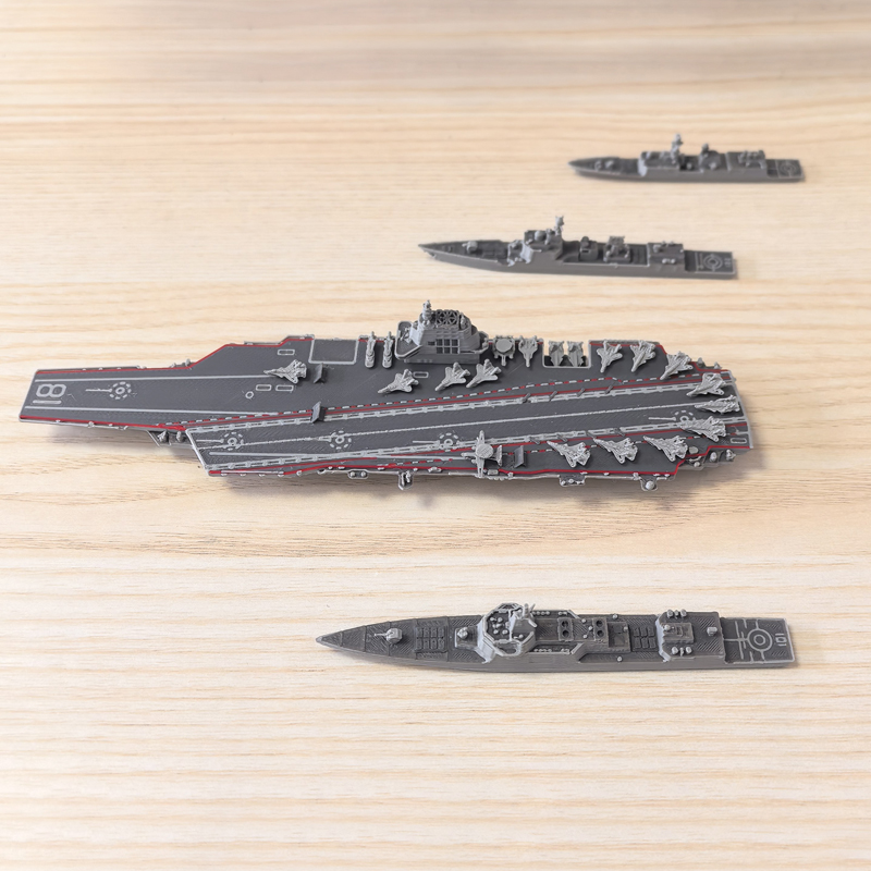 Rc Hobby Grade - โมเดลเรือรบหลายประเภท ขนาด 1/2000 จำนวน 1 ชิ้น