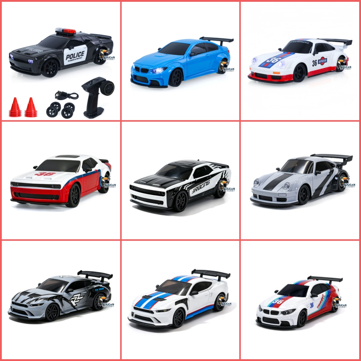 รถดริฟต์ RC รุ่นใหม่ 1/36 3611 - Rc Hobby Drift Car บทวิจารณ์และราคา