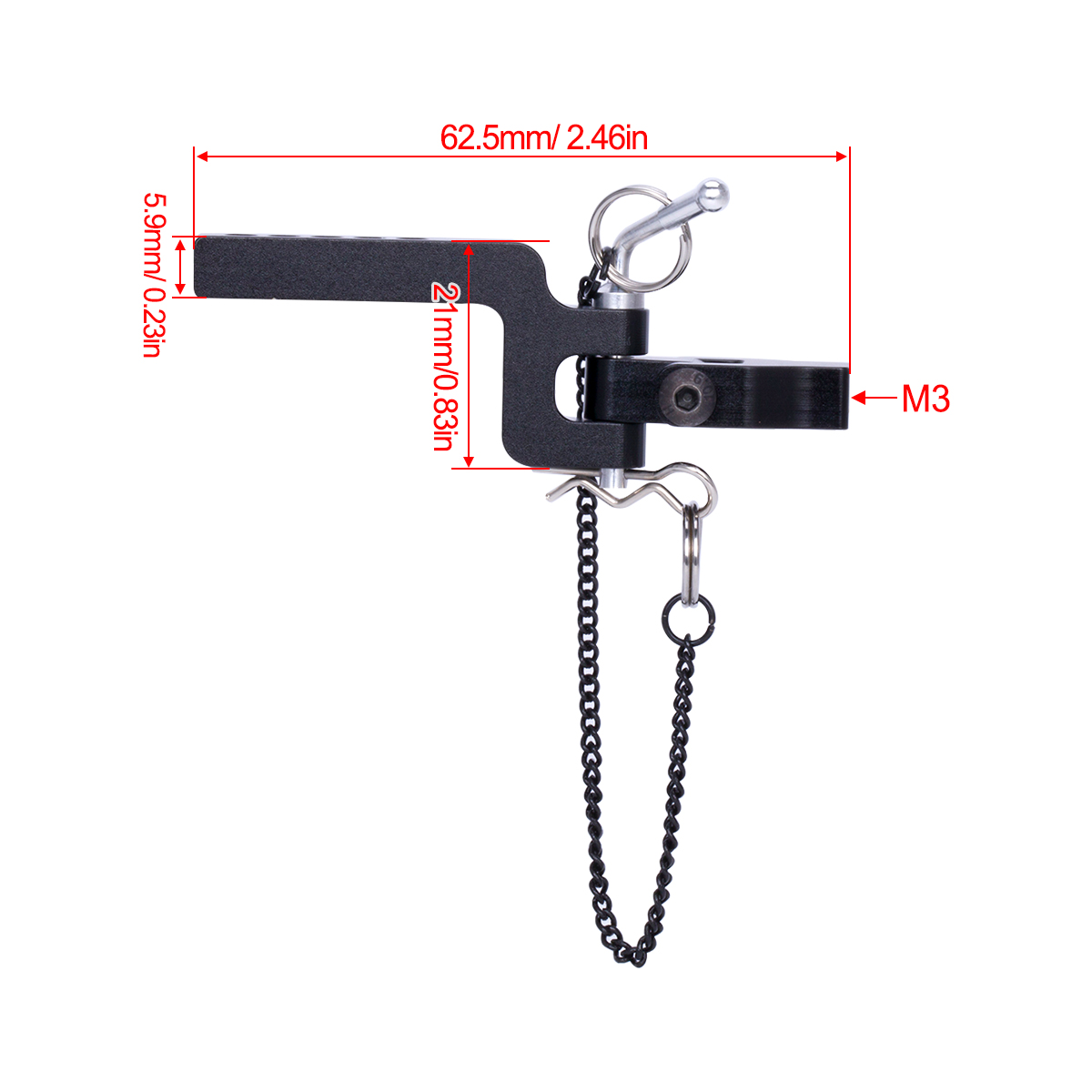 CNC Trailer Hook อุปกรณ์กู้ภัย - Rc Crawler 4X4 บทวิจารณ์และราคา