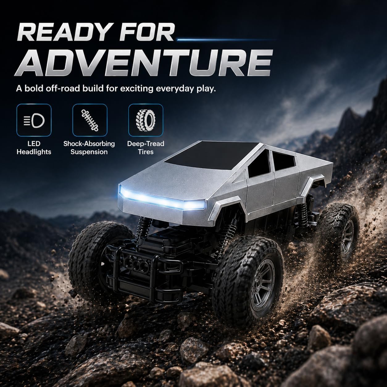 รถบังคับวิทยุ 1:18 สำหรับเด็ก, - Rc Hobby Grade Truck บทวิจารณ์และราคา