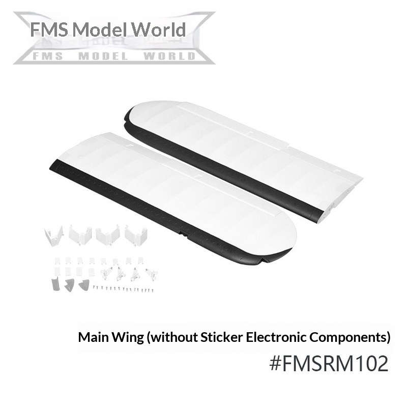 FMS RC เครื่องบินสติ๊กเกอร์สำห - Rc Hobby Grade บทวิจารณ์และราคา