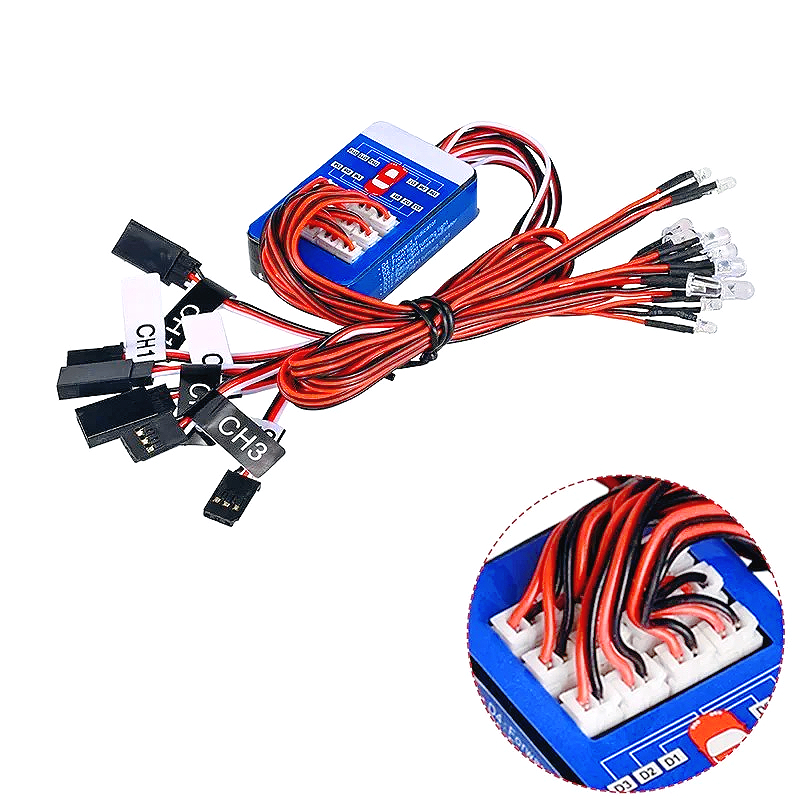 ชุดไฟ LED 12 ดวงสำหรับรถบังคับ - Rc Hobby Horizon บทวิจารณ์และราคา